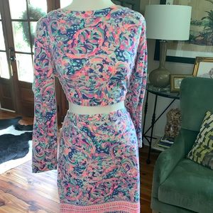 Lilly Pulitzer Boca Chica Crop Top & Skirt Set